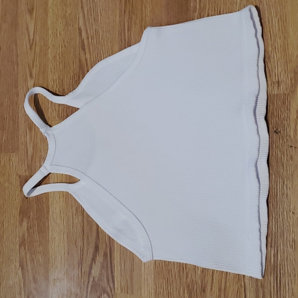 Free People Movement Happiness Runs Crop NWOT in White M/L RARE! - Picture 6 of 9